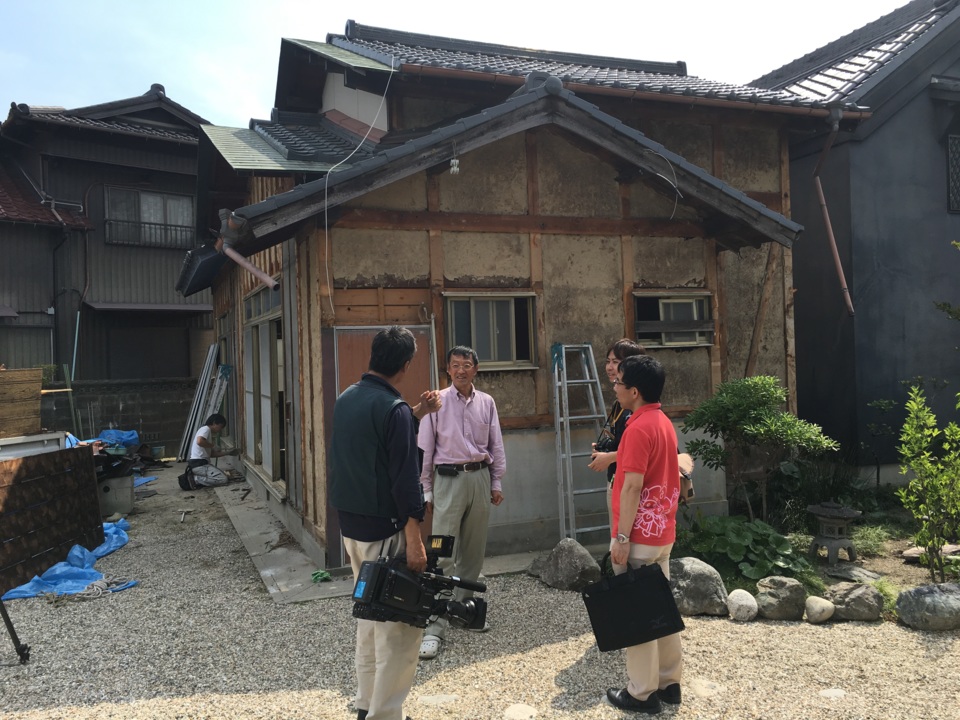 今日は東郷町の広報の取材がありました。