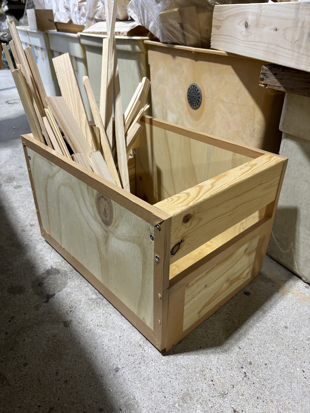 端材のWOODBOX