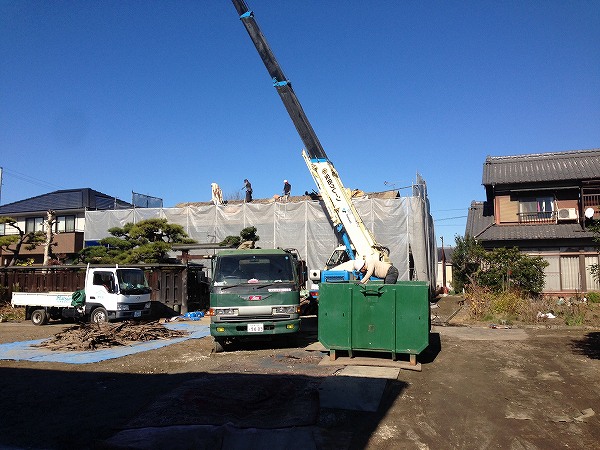 一宮市の古民家再生・瓦工事・屋根工事・屋根ふき替え