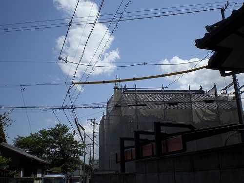 しゃちほこ　鯱　鬼瓦　施工　屋根工事　新築　木造注文住宅　オーダーハウス